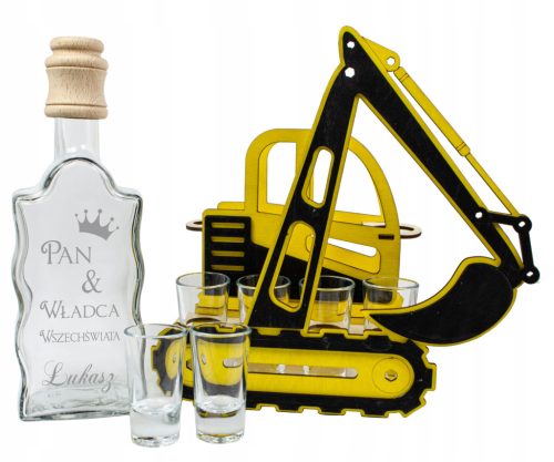  Bagger-Geburtstags-Geschenkkaraffe mit Gravur