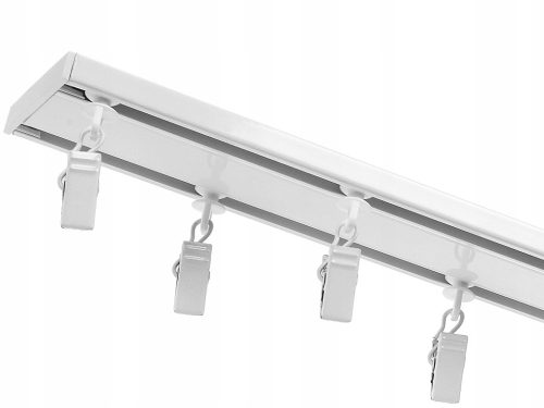  Gardinenstange Deckenschienenprofil ALU SLIM 340 cm