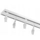  Gardinenstange Deckenschienenprofil ALU SLIM 340 cm