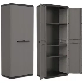    Keter-Lagerregal aus Kunststoff, 166 x 68 x 39 cm, max. 15 kg pro Regal