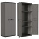  Keter-Lagerregal aus Kunststoff, 166 x 68 x 39 cm, max. 15 kg pro Regal