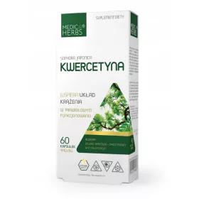   Kwercetyna aus Sophora japonica - 60 Kapseln zur Unterstützung des Herz-Kreislauf-Systems