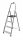 Drabest Leiter 2,7 m Aluminium bis 150 kg