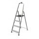 Drabest Leiter 2,7 m Aluminium bis 150 kg