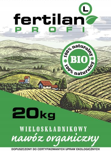  Organischer, natürlicher Dünger Poltops Granulat 20 kg 20 l