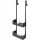 Badezimmerregale Mokko Kabinenregal schwarz ADM N54K Deante