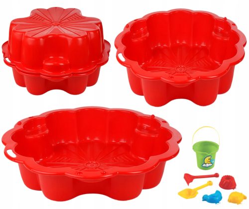 Großer Doppel-Sandkasten Daisy Plus