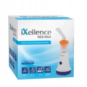  iXellence NEB Mini Kolbeninhalator weiß