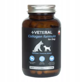    VETERAL Hundeergänzungsmittel Gelatinekapseln 100 g 60 Stk.