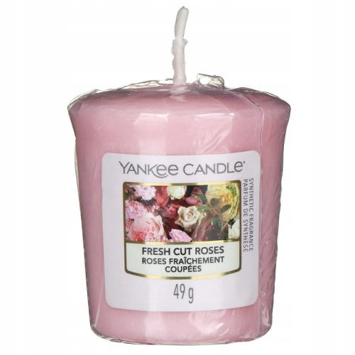  Traditionelle Paraffinkerze FRESH CUT ROSES Yankee Candle 1 Stk.