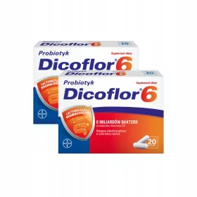   Dicoflor 6 Kapseln (2x 20 Stück) – Förderung der Darmflora mit Lactobacillus rhamnosus GG