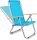 Sonnenliegen und Garten und Terrasse E-Sezon Liegestuhl, Aluminium, Blau und Marineblau
