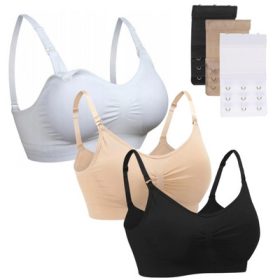   Nahtloses, stillendes Kleidungsstück aus Polyamid für werdende Mütter, Größe S/M