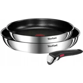   TEFAL Ingenio Emotion 3-teiliges Pfannenset: L897S374, Universalgriff, für alle Herdarten