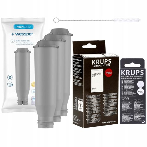  Krups Tabletten zur Reinigung der Krups XS3000 Kaffeemaschine 10 Stück + 5 weitere Produkte