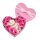 Blumen und Blumenkästen zum Valentinstag Flowerbox Seifenrosen Herz mit Teddybär