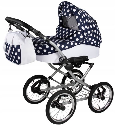  KLASSISCHER KINDERWAGEN, RETRO-STIL, 14''-RÄDER, NEUE KOLLEKTION