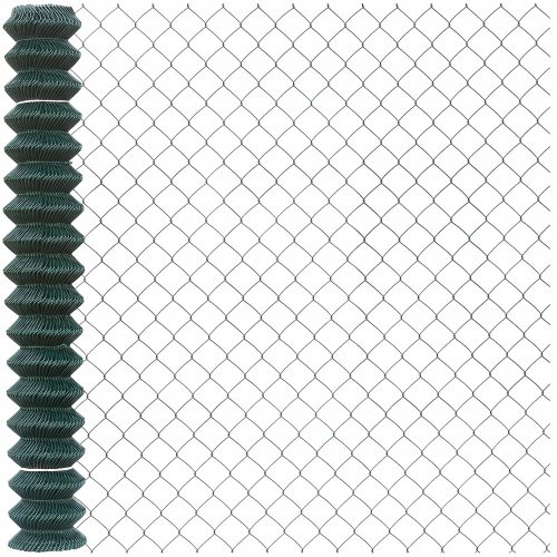 PVC-Zaungeflecht 150 cm, 20 m, dicker Draht