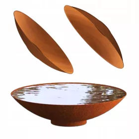  Wasserschale Corten 800x210 mm