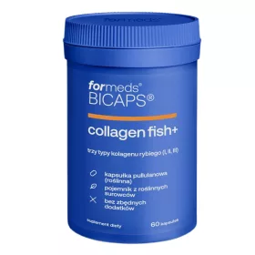   FORMEDS BICAPS Kollagen aus Fisch mit Glukosamin und Hyaluronsäure - 60 Kapseln