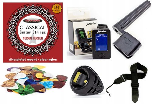  KLASSISCHE GITARRENSAITEN GRÖSSE 28-44 - ZUSÄTZLICHE SAITEN D4