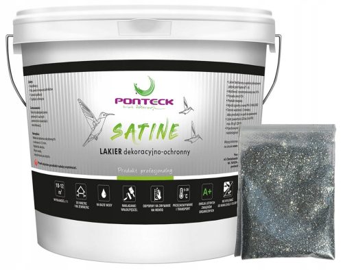 Ponteck Mineral Satine Dekor- und Schutzlack 5 l, farblos