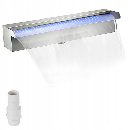  VEVOR Poolbrunnen 30x11x8 Edelstahl
