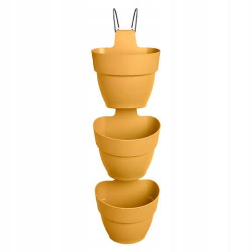  Elho Blumentopf 21 cm x 17 x 77 cm, Kunststoff, Gelb- und Goldtöne