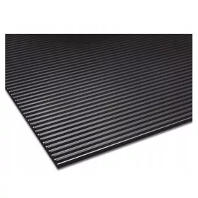 Gummibodenbelag, gerippt, 3 mm x 1200 mm