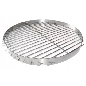  Runder Edelstahlgrill Inox Kamin 50cm