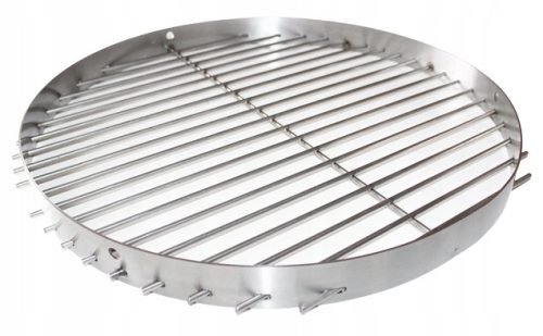  Runder Edelstahlgrill Inox Kamin 50cm