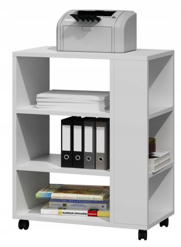  Matkam PER Bücherregal 60 x 74 x 40 cm weiß