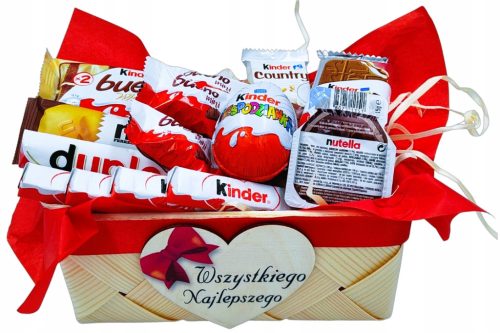 KINDER Geschenkkorb Box Geburtstagsgeschenk Namenstag 30prezentibalon_pl