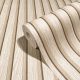 Exklusive Tapete imitiert beige Lamellen