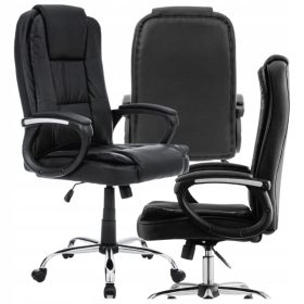  Mirpol schwarzer Drehstuhl