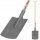 Gartenschaufeln und Rechen Szpadel Metall 19 x 0 cm