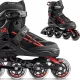  Movino Cruzer B2 Inlineskates, Größen 34-37, Schwarz und Rot