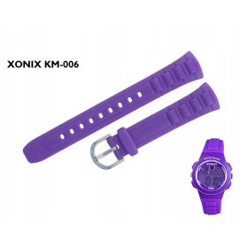  SILIKONARMBAND FÜR UHR XONIX KM006, lila