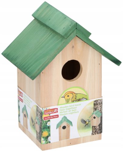  Vogelhaus aus Holz, Nistkasten 7216