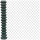 Beschichteter Maschendrahtzaun 25m 1,5m