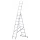 Drabest Leiter 4,97 m Aluminium 3 x 8 bis 150 kg