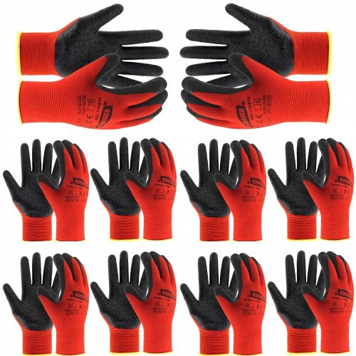 Ogrifox Dragos Handschuhe Größe 10 – XL 12 Paar + Planer A4 PIANIDA Braun- und Beigetöne