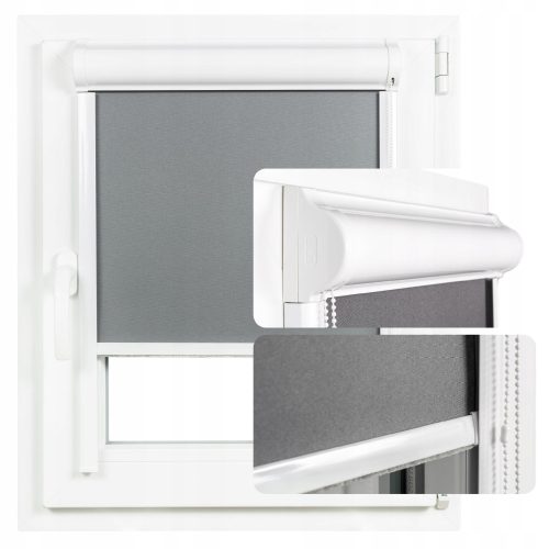Einfache Mini-Jalousien Praskdesign Verdunkelungsrollo 68 cm x 150 cm
