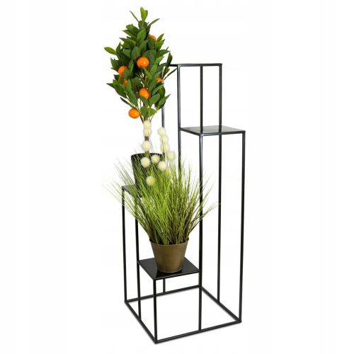 BLUMENSTÄNDER AUS HOLZ HowHomely Blumenständer 110 cm aus Metall