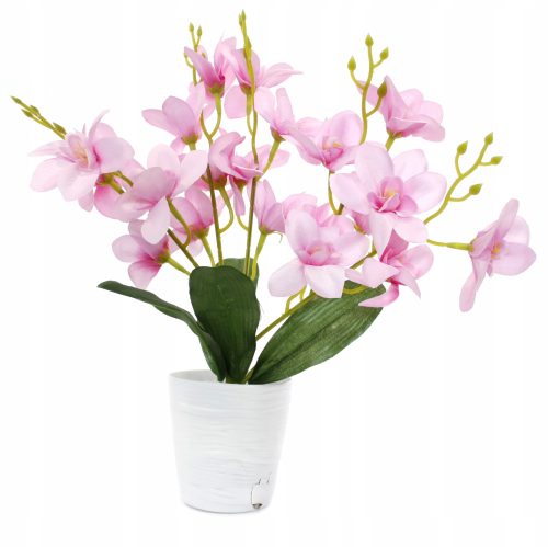 Künstliche Blumen und Früchte KÜNSTLICHE BLUMEN im Topf Orchidee 40cm