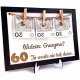  GESCHENKRAHMEN für 30 40 50 60 70 GEBURTSTAGS-Plaketten