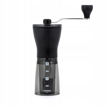 Gewürzmühle Hario Handschleifer, Kunststoff, 24 g, Schwarz