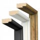 Kompletter Türrahmen Feststehend WINDOOR / DEFENDOOR / ESSTILO / PERFECTDOOR 90 - 90 mm Beige, Weiß, dunkles Holz, Schwarz, helles Holz, Grau