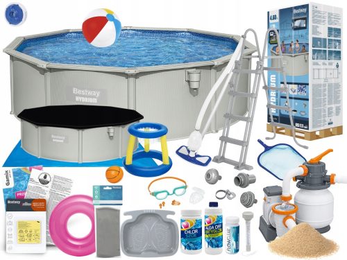 Bestway Rundpaneelpool 460 x 460 cm