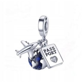  MD Charms Perlen FLUGZEUG Reisen Reise Flugzeug S. 925